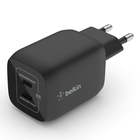 Chargeur secteur double port USB-C&reg; GaN avec technologie PPS 65 W, Noir, hi-res